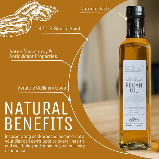 Cold-Pressed Pecan Oil