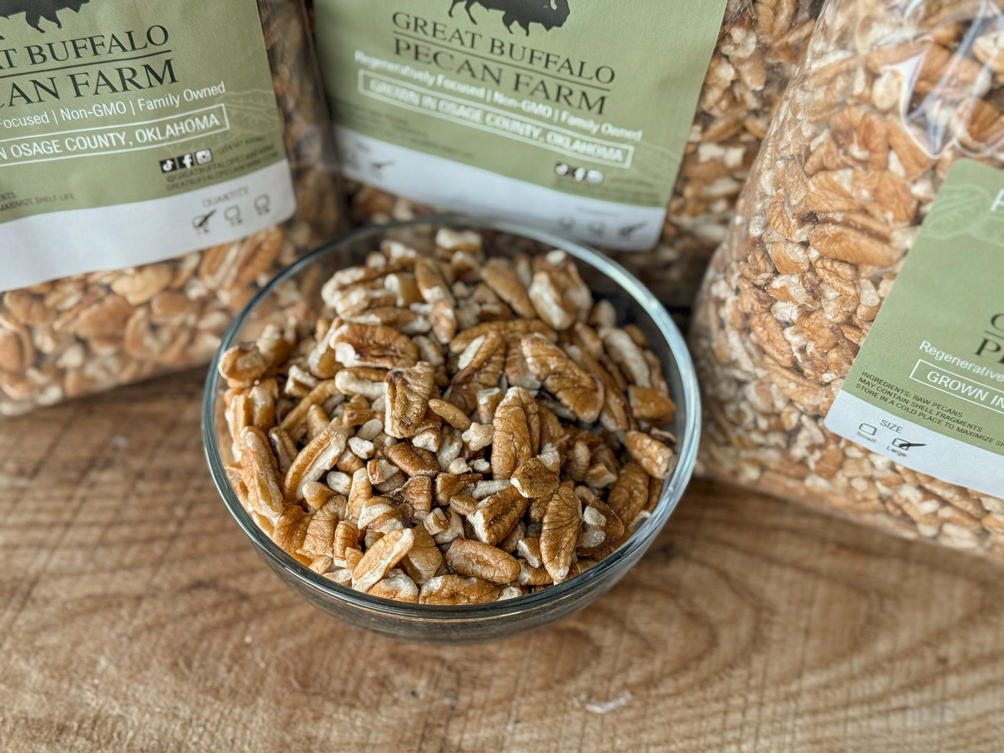 Raw Pecan Pieces